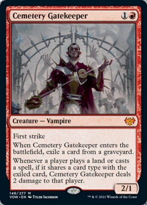 Cemetery Gatekeeper ~ Crimson Vow [ NearMint ] [ Magic MTG ]