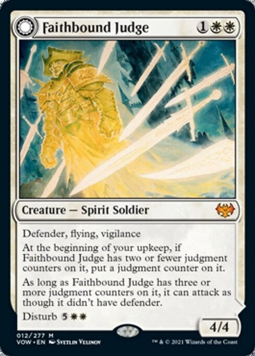 Faithbound Judge / Sinner's Judgment ~ Crimson Vow [ NearMint ] [ Magic MTG ]