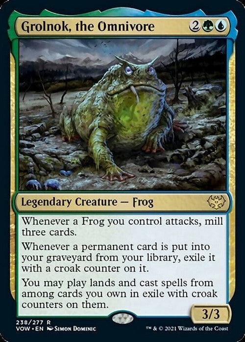 Grolnok, the Omnivore ~ Crimson Vow [ NearMint ] [ Magic MTG ]