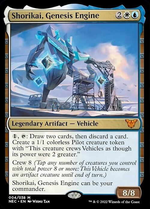 Shorikai, Genesis Engine ~ Commander: Kamigawa: Neon Dynasty [ NM ] [ MTG ]