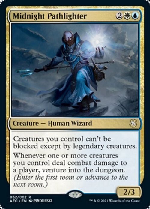 Midnight Pathlighter ~ Commander: Adventures in the Forgotten Realms [ NM ]