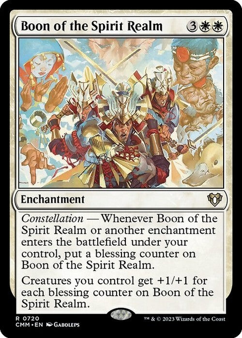 Boon of the Spirit Realm ~ Commander Masters [ NearMint ] [ Magic MTG ]