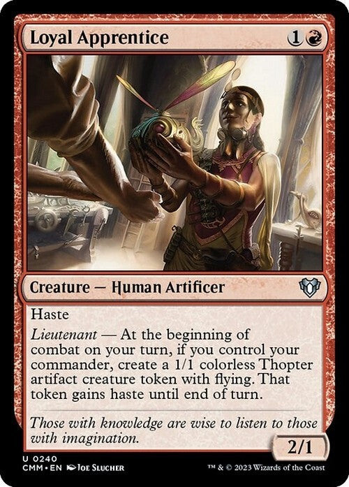 Loyal Apprentice ~ Commander Masters [ NearMint ] [ Magic MTG ]