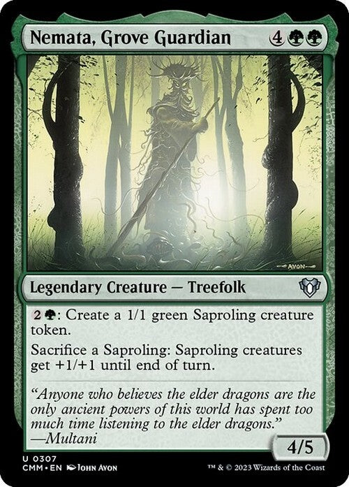 Nemata, Grove Guardian ~ Commander Masters [ NearMint ] [ Magic MTG ]