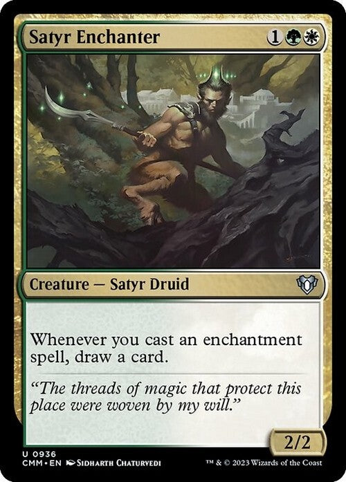 Satyr Enchanter ~ Commander Masters [ NearMint ] [ Magic MTG ]