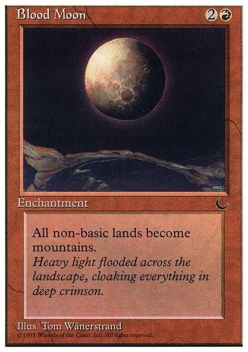 Blood Moon ~ Chronicles [ Excellent ] [ Magic MTG ]