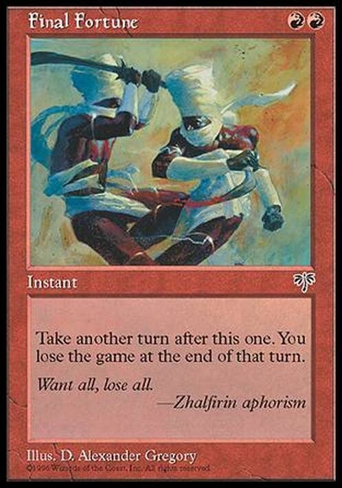 Final Fortune ~ Mirage [ NearMint ] [ Magic MTG ]