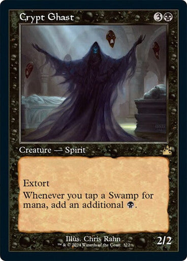 RETRO Crypt Ghast ~ Ravnica Remastered [ NearMint ] [ Magic MTG ]