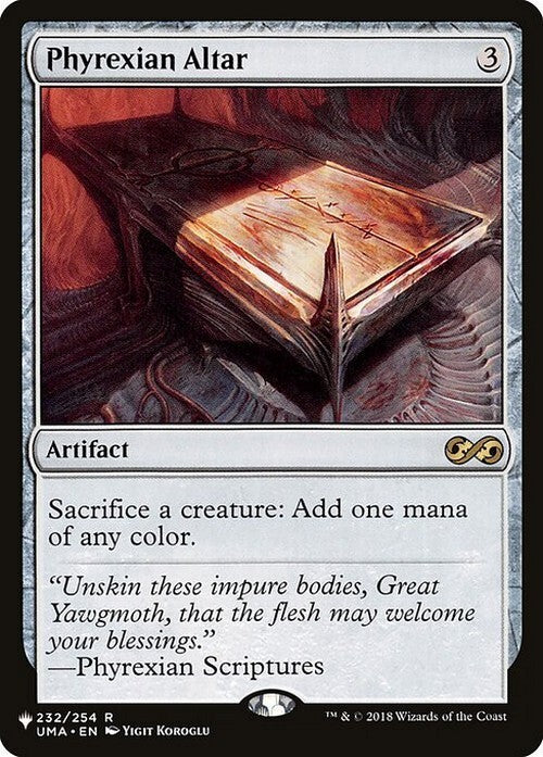 Phyrexian Altar ~ The List [ NearMint ] [ Magic MTG ]
