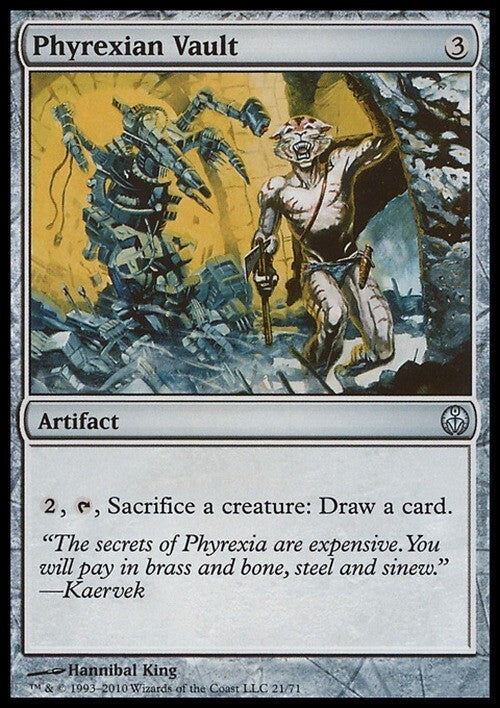 Phyrexian Vault ~ Duel Decks [ Excellent ] [ Magic MTG ]