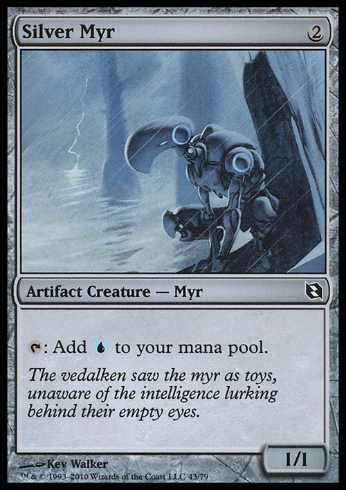 Silver Myr ~ Duel Decks [ Excellent ] [ Magic MTG ]