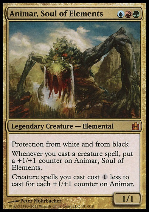 Animar, Soul of Elements ~ Commander 2011 [ PLAYED ] [ Magic MTG ]