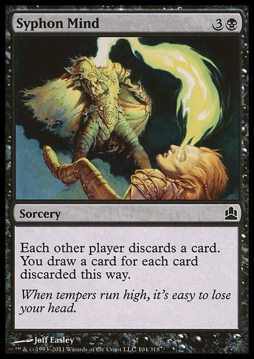 Syphon Mind ~ Commander 2011 [ Excellent ] [ Magic MTG ]