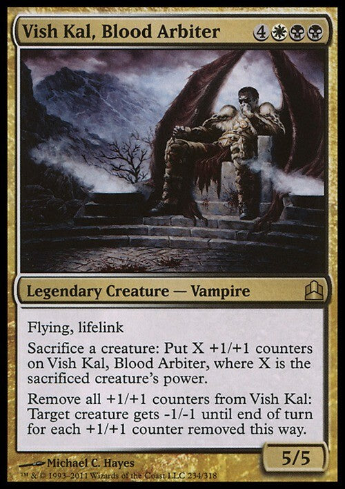 Vish Kal, Blood Arbiter ~ Commander 2011 [ Excellent ] [ Magic MTG ]