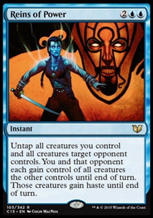 Reins of Power ~ Commander 2015 [ Excellent ] [ Magic MTG ]