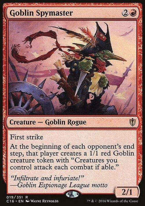 Goblin Spymaster ~ Commander 2016 [ Excellent ] [ Magic MTG ]