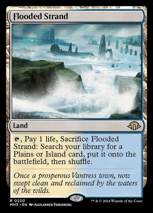 Flooded Strand ~ Modern Horizons 3 [ NearMint ] [ Magic MTG ]
