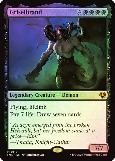 FOIL Griselbrand ~ Innistrad Remastered [ NearMint ] [ Magic MTG ]