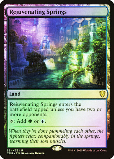 FOIL Rejuvenating Springs ~ Commander Legends 1 [ NearMint ] [ Magic MTG ]