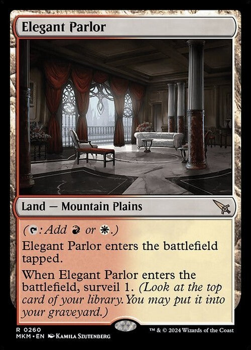 Elegant Parlor ~ Murders at Karlov Manor [ NM ] [ Magic MTG ]