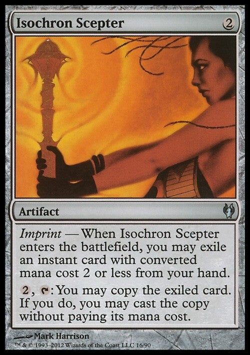 Isochron Scepter ~ Duel Decks [ Excellent ] [ Magic MTG ]