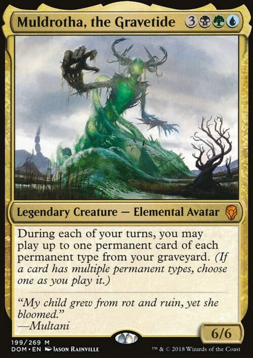 Muldrotha, the Gravetide ~ Dominaria [ NearMint ] [ Magic MTG ]