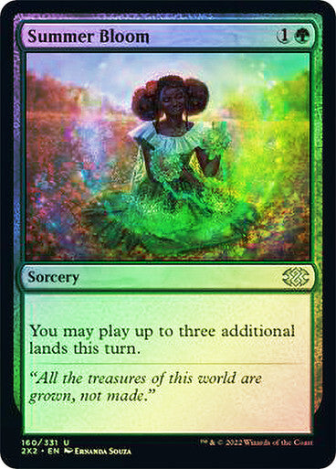 FOIL Summer Bloom ~ Double Masters 2022 [ NearMint ] [ Magic MTG ]