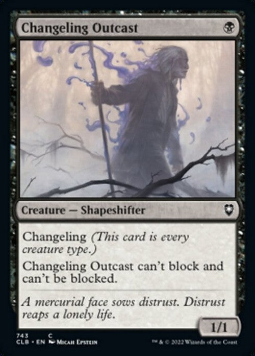 Changeling Outcast ~ Commander Legends 2 [ NM ] [ Magic MTG ]