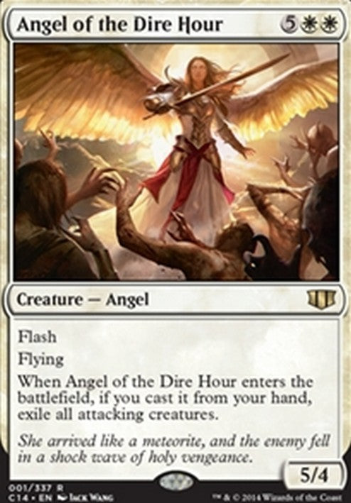 Angel of the Dire Hour ~ Commander 2014 [ PLAYED ] [ Magic MTG ]