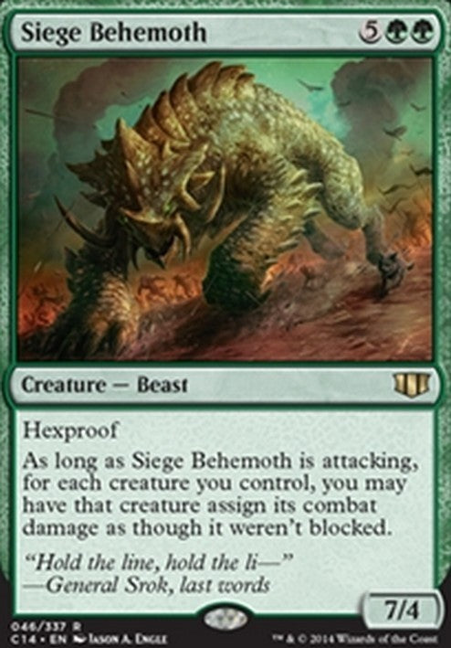 Siege Behemoth ~ Commander 2014 [ NearMint ] [ Magic MTG ]
