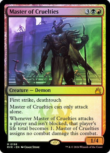 FOIL Master of Cruelties ~ Ravnica Remastered [ NearMint ] [ Magic MTG ]