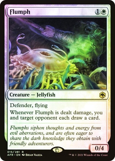 FOIL Flumph ~ Adventures in the Forgotten Realms [ NearMint ] [ Magic MTG ]