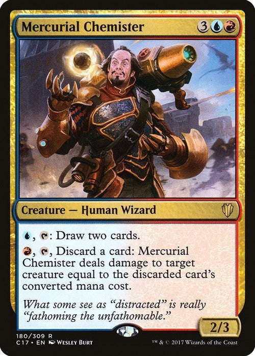 Mercurial Chemister ~ Commander 2017 [ Excellent ] [ Magic MTG ]