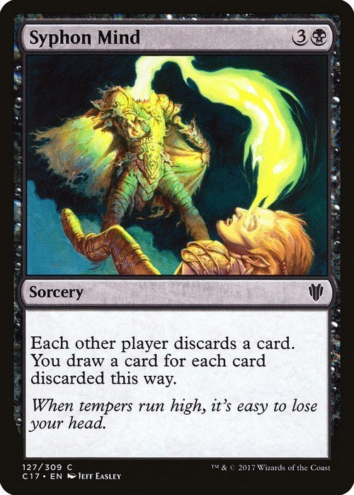Syphon Mind ~ Commander 2017 [ Excellent ] [ Magic MTG ]