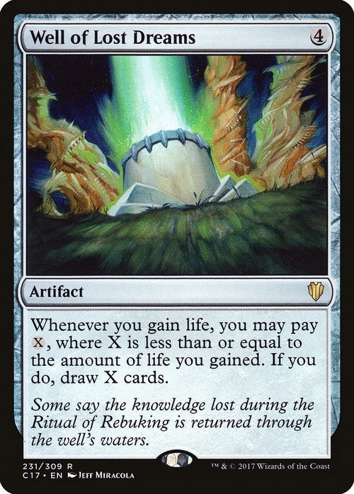 Well of Lost Dreams ~ Commander 2017 [ Excellent ] [ Magic MTG ]