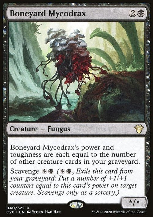 Boneyard Mycodrax ~ Commander: Ikoria [ Excellent ] [ Magic MTG ]