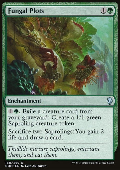Fungal Plots ~ Dominaria [ Excellent ] [ Magic MTG ]