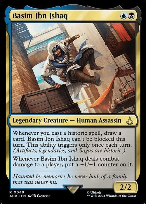 Basim Ibn Ishaq ~ Assassin's Creed [ NM ] [ Magic MTG ]
