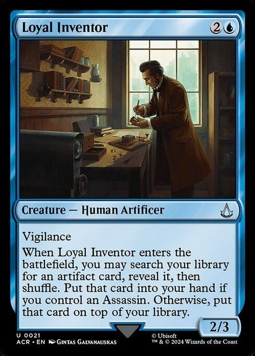 Loyal Inventor ~ Assassin's Creed [ NM ] [ Magic MTG ]