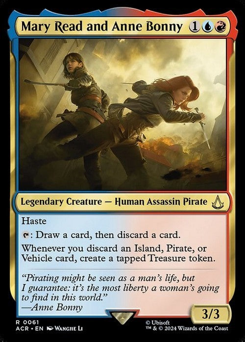 Mary Read and Anne Bonny ~ Assassin's Creed [ NM ] [ Magic MTG ]