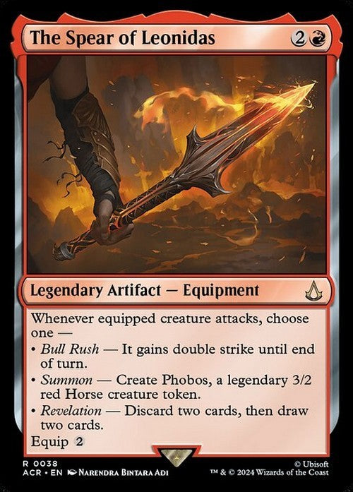 The Spear of Leonidas ~ Assassin's Creed [ NM ] [ Magic MTG ]