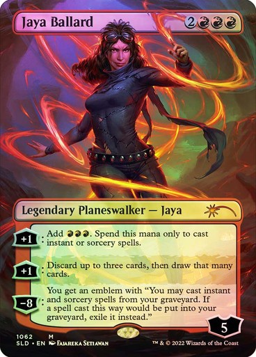 FOIL Jaya Ballard ~ Secret Lair [ NearMint ] [ Magic MTG ]