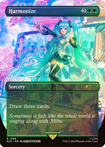 FOIL Harmonize ~ Secret Lair [ NearMint ] [ Magic MTG ]