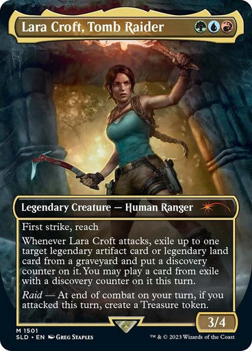 Lara Croft, Tomb Raider ~ Secret Lair [ NearMint ] [ Magic MTG ]