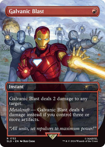 Galvanic Blast ~ Secret Lair: Marvel [ NearMint ] [ Magic MTG ]
