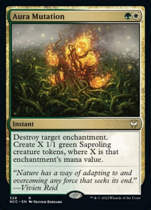 Aura Mutation ~ Commander: Streets of New Capenna [ NM ] [ Magic MTG ]