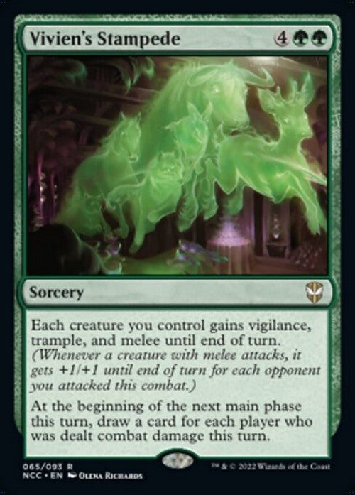 Vivien's Stampede ~ Commander: Streets of New Capenna [ NM ] [ Magic MTG ]