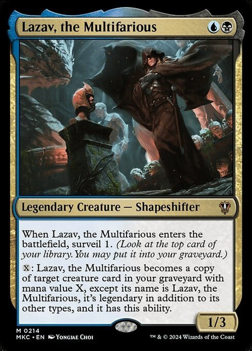Lazav, the Multifarious ~ Commander: Murders at Karlov Manor [ NM ] [ MTG ]