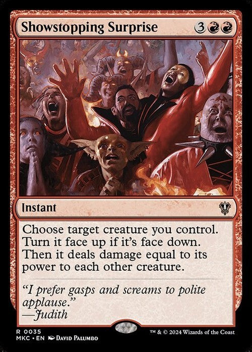 Showstopping Surprise ~ Commander: Murders at Karlov Manor [ NM ] [ Magic MTG ]