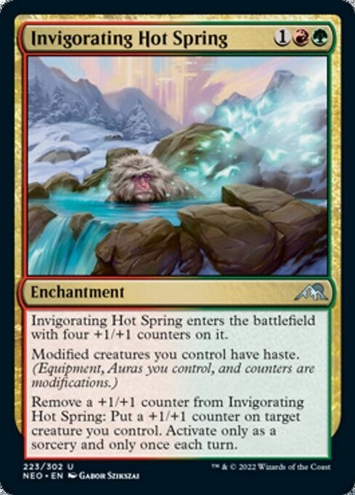 Invigorating Hot Spring ~ Kamigawa: Neon Dynasty [ NM ] [ Magic MTG ]